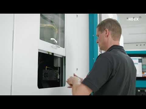 INDEX G520 - Fertigung einer Flanschwelle