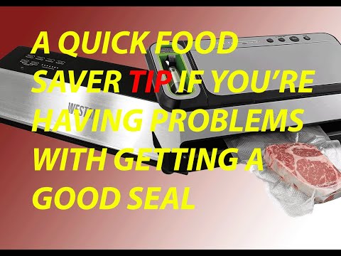 Weston/Foodsaver not working?  How I solved my Weston Food Saver woes