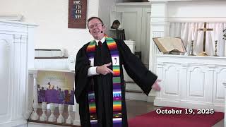 Sunderland Congregational Church  -  October 19, 2025