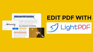 What you can do with LightPDF