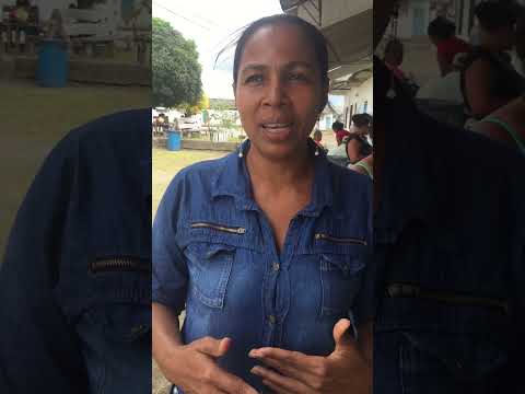 Agradecimiento Mosquera, Nariño. Julio 2017