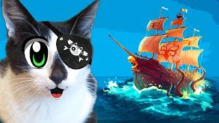 ЧЕЛЛЕНДЖ НАЙДИ КЛАД! КОТ МАЛЫШ и КОШЕЧКА МУРКА и КОРАБЛЬ ПРИЗРАК! MYSTERY CHALLENGE HIDE AND SEEK