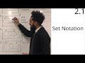 Edexcel A level Maths: 2.1 Set Notation
