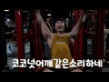 일주일에 5kg 빠져서 근손실 오진 한주먹의 어깨루틴.