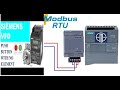 Siemens S7 1200 PLC Communication With Sinamics V20 VFD Via Modbus RTU Protocol