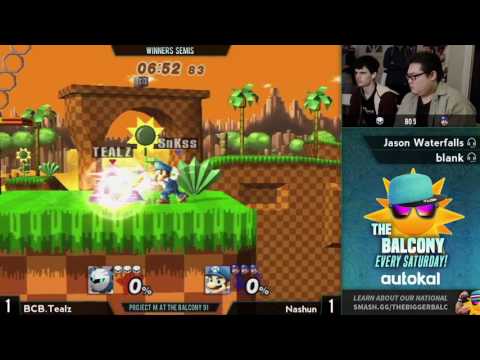 PM @ the Balcony 91 - Winners Semis ft. Nashun (Mario) VS BCB|Tealz (Meta Knight)
