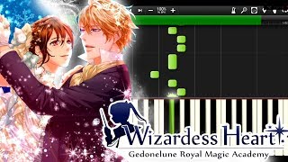 [Otome Game] Shall we date? Wizardess Heart Piano Tutorial ~ Romantic