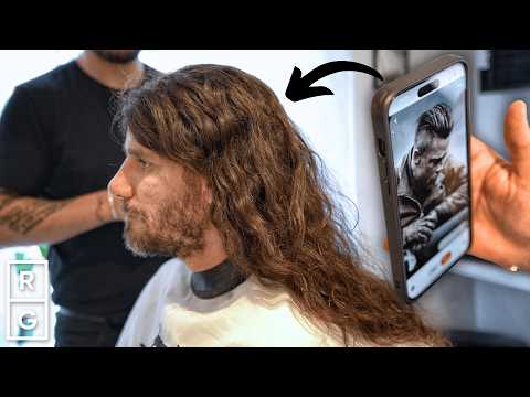 3 YEARS of Long Hair Gets CUT OFF! (Brad Pitt FURY Haircut Transformation)