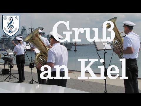 Marinemusikkorps Wilhelmshaven - Gruß an Kiel (Friedrich Spohr) 10.07.2021 Einlaufen EGV "Berlin"