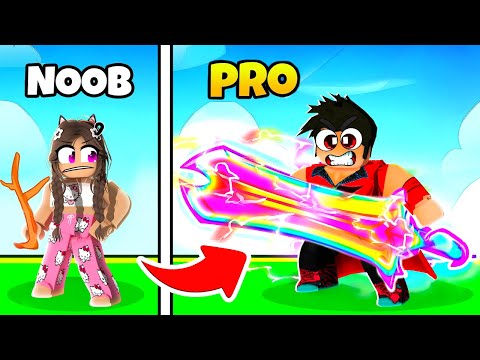Aybüke NOOB Kılıç aldı! Ben PRO Oldum - Roblox