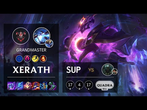 Xerath Support vs Pyke - EUW Grandmaster Patch 11.20