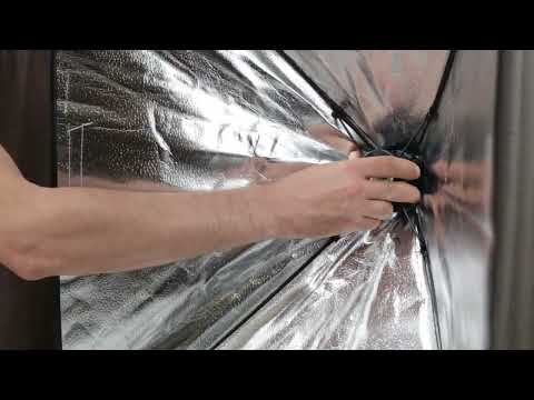 Сборка софтбокса Prolighting на 1 лампу