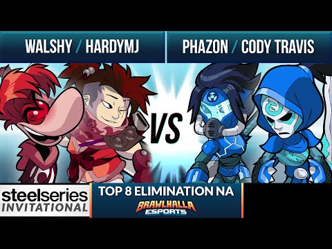 Walshy & Hardymj vs Phazon & Cody Travis - Top 8 Elimination - SteelSeries Invitational 2022 - NA