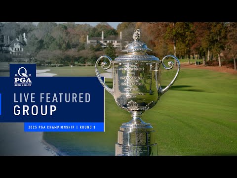 LIVE | Kirk, Mcllroy, Schauffele | Featured Group 1 AM | Round 3 | 2025 PGA Championship