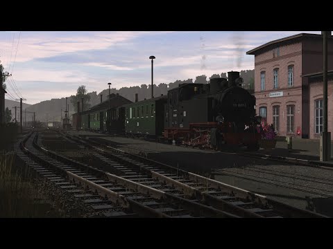 TrainZ Railroad Simulator 2019 - Ausfahrt aus Rautenkranz