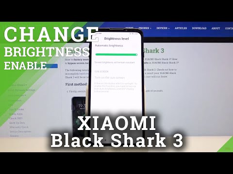 How to Enable Auto-Brightness in XIAOMI BLACK SHARK 3 – Adjust Screen Brightness