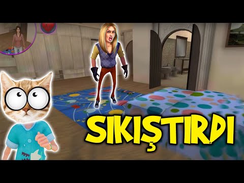 HELLO ANNE BENİ KÖŞEYE SIKIŞTIRDI 😭 - Hello Virtual Mom 3D