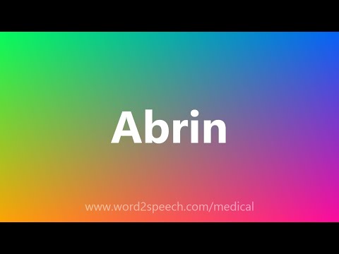 Abrin - Medical Definition