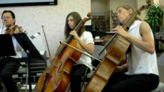 Chloe plays cello/Eine kleine Nachtmusik, K 525/ W.A. Mozart