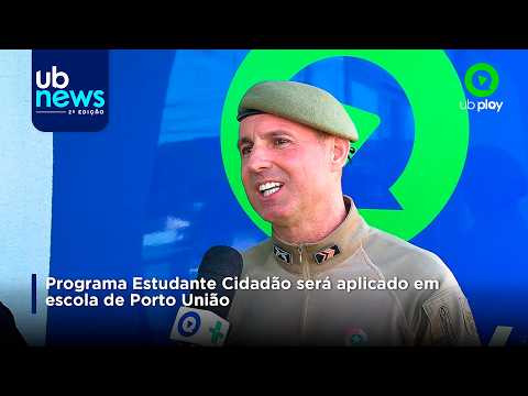 Programa Estudante Cidadão será aplicado em escola de Porto União