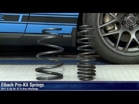 Mustang Eibach Pro-Kit Springs - Coupe & Convertible (11-14 GT, V6, BOSS) Review