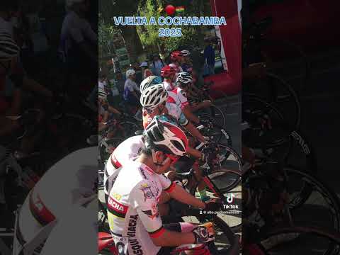 VUELTA A COCHABAMBA DE CICLISMO 2025 PARTIDA  ETAPA 1 PUNATA - AIQUILE DE PLAZA PRINCIPAL DE PUNATA