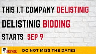 I.T Company Delisting Shares | Delisting Hexaware Share | Tamil | Hexaware Technologies delisting