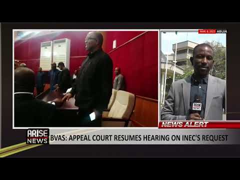 BVAS: Appeal Court Resumes Hearing on INEC's Request - Godfrey Eshiemoghie