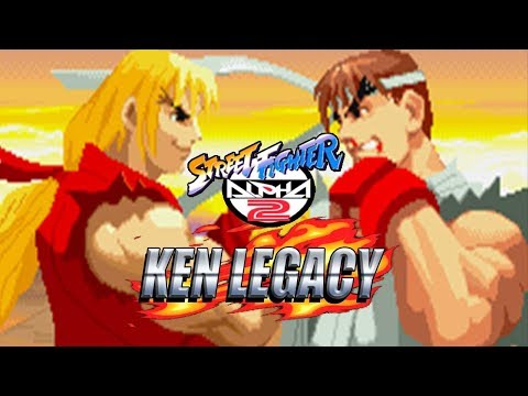KEN VS RYU SHOWDOWN: Ken Legacy - Street Fighter Alpha 2 '98