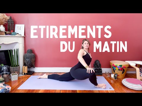 Etirements du corps entier pour relâcher les tensions - 15 minutes de yoga du matin