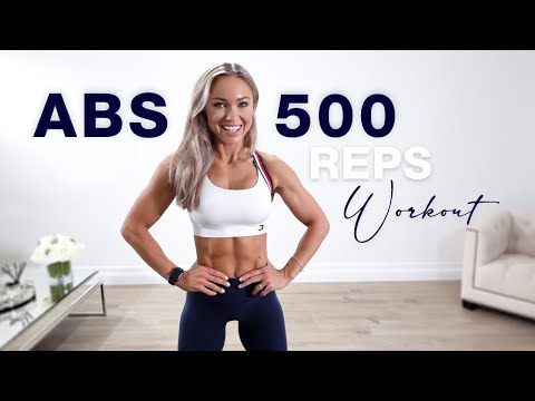 500 REP ABS WORKOUT at Home My 10 Favourite Ab Exercises