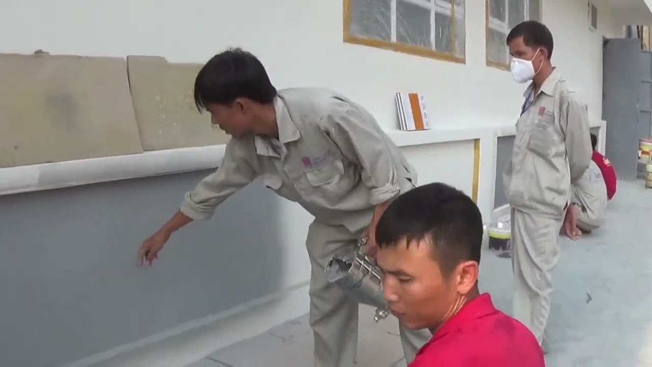 Thi công Sơn đá nghệ thuật SĐ2