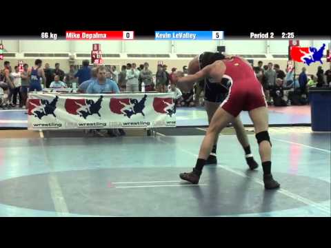 Mike Depalma vs. Kevin LeValley at 2013 ASICS University Nationals - FS