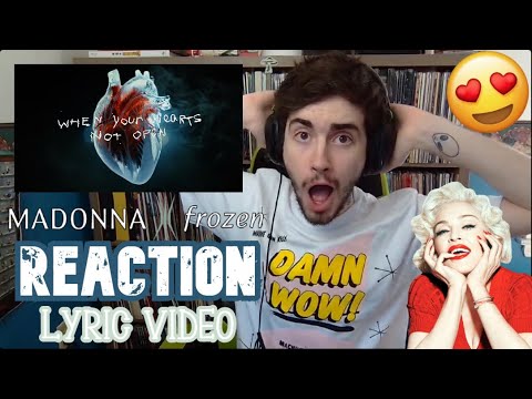 Madonna & Sickick - Frozen On Fire Lyric Video (Official Lyric Video) | First Time Reaction!