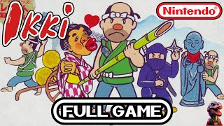 Ikki 1985 | NES Longplay | Classic Retro Gameplay | No Commentary