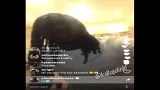 Chief Keef Does Q&amp;A On IG LIve