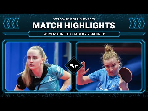 Sophia Klee vs Katsiaryna Baravok | WS QR2 | #WTTAlmaty 2025