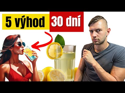 Voda s citronem: Co se stane v těle, když budeš pít každý den?