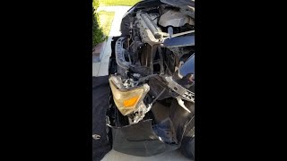 2010-2013 Lexus GX460 Front Bumper removal