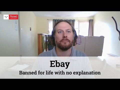 Ebay - Account with 100% positive feedback over 21 years banned for life with no explanation