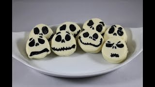 White Chocolate Covered Pretzels, Jack Skellington's