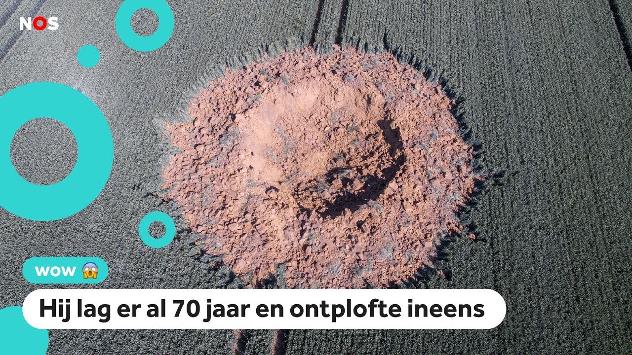 Grote bom zorgt voor aardbeving