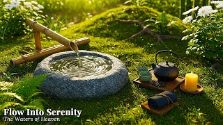 🍃 Peaceful Day Ambience – Healing Water & Soothing Piano Melodies