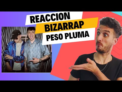 REACCION  a PESO PLUMA // BZRP session #55  😱🤯🎵🎶🎸🎹