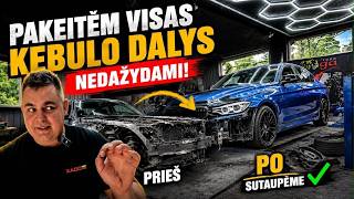 BMW iš 🇺🇸 už CENTUS ? |     BMW F30 VĖL ĮGAUNA SAVO FORMAS ✨ 2 Dalys 