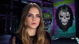 Suicide Squad - Behind the scenes interview video