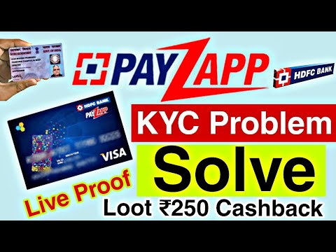 Payzapp Kyc Problem Solve Live Proof || How to update Payzapp Kyc || Payzapp Bharat QR Loot Offer 🔥