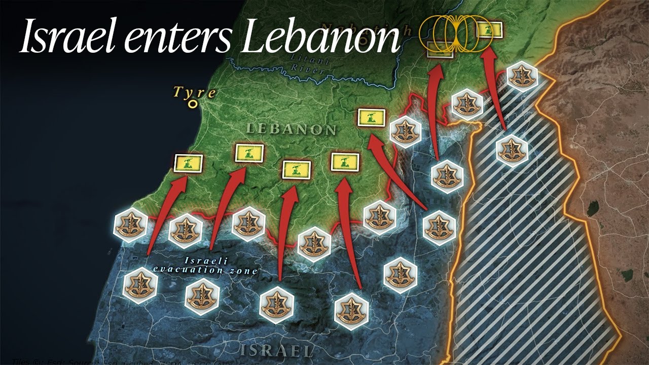 Israel invades Lebanon.