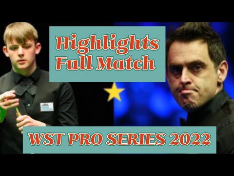 Ronnie O’Sullivan vs Jamie Wilson | WST Pro Series 2022 | Highlights ★ Full Match ᴴᴰ | Snooker 2022