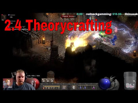 Join Me As I Theorycraft Builds for 2.4 D2R (livestream)